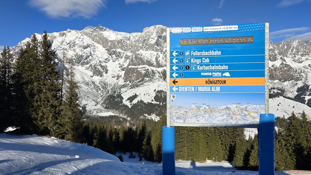 Hochkönig gebergte en Konigstour.